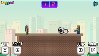 Rooftop Shooters - 2 Player Games screenshot 1