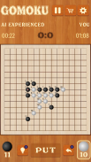 Gomoku Renju free puzzle five in a row tic tac toe screenshot 0