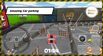 Extreme Red Car Parking screenshot 2