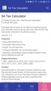 SA Tax Calculator screenshot 1