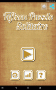 Fifteen Puzzle Solitaire screenshot 3