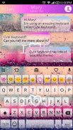 COLOR RAIN Emoji Keyboard Skin screenshot 4