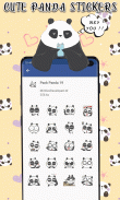 Animated Panda WhastickerApp screenshot 1