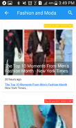 Fashion And Moda News screenshot 2