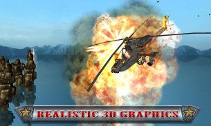 Helicóptero militar 3D screenshot 4