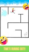 Toilet Rush-Draw Brain Puzzle screenshot 0