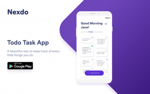 Nexdo: Minimal Todo List, Tasks on Notification screenshot 5