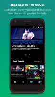 LiveXLive - Streaming Music and Live Events Screen