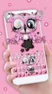 Pretty Pinky Owl Keyboard Them screenshot 0