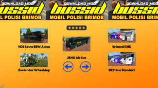 Download Bussid Mod Polisi Brimob screenshot 1