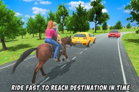 Offroad Horse Taxi Driver Sim screenshot 1