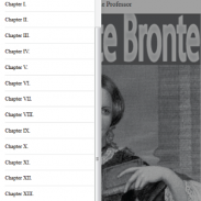 The Professor by novel by Charlotte Bronte eBook screenshot 2