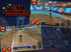 Motor Bike Mania 3D Stunt screenshot 6