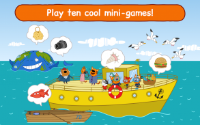 Kid-E-Cats: Sea Adventure. Preschool Games Free screenshot 16