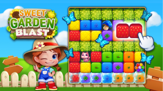Sweet Garden Blast Puzzle Game screenshot 0