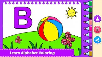 Learn & Coloring Game for Kids screenshot 6