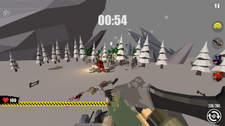 Waffe zusammenführen und Zombie schießen screenshot 2