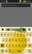 गोल्डन सेब कीबोर्ड screenshot 2