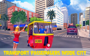 TuK Tuk Auto Rickshaw Simulator New Driving Games screenshot 1