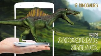 Simulador de parque de dinosau screenshot 0
