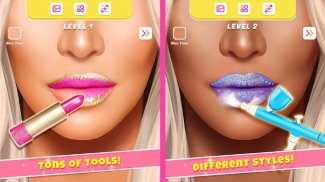 Lip Art Makeup Artist Games screenshot 1