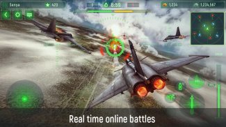 Wings of War: Modern jet avcıları gökyüzünde screenshot 2