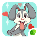 GO Keyboard Sticker Bunny Icon