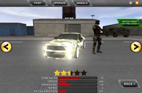 Ejército conducción del coche screenshot 2