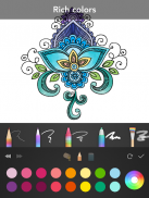 Mandala Coloring Book screenshot 12