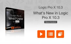 Course for Logic Pro X 10.3 screenshot 0