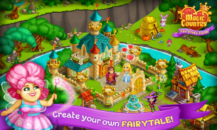 Magic Country: fairy city farm screenshot 0