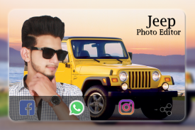 Jeep Photo Frame Editor screenshot 3