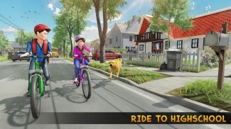 Family Pet Dog Home Adventure Game screenshot 0