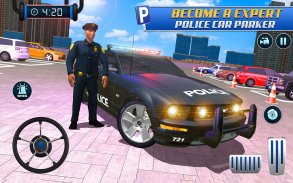 Modern Police Car Parking Game screenshot 2