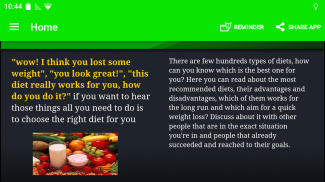 Which diet is best for you? screenshot 3