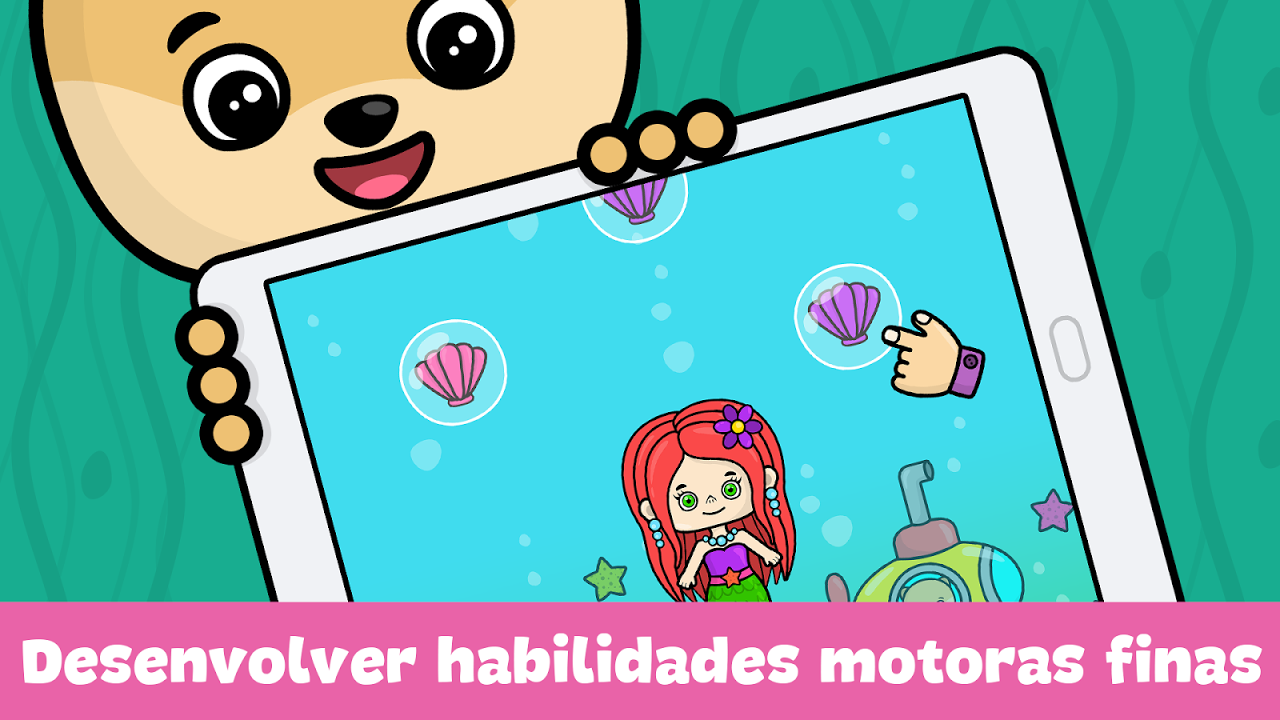 Padrinho Kids - ⬇️ BAIXE GRÁTIS! ⬇️ Bimi Boo - Jogos para bebês e de  crianças: o aplicativo inclui jogos simples destinados a desenvolver  habilidades motoras finas e que vão entreter seu