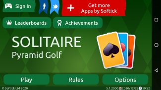 Pyramid Golf Solitaire screenshot 23