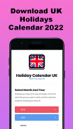 UK Calendar - British Holidays screenshot 3