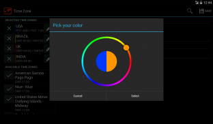 Multi Time Zone Clock screenshot 1