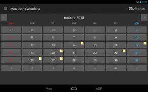 Calendário Moniusoft screenshot 17