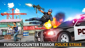 Police Fps Shooting Gun Games screenshot 2