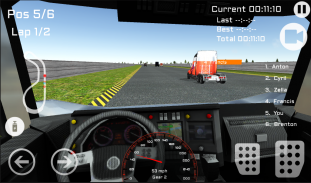 Грузовик гонщик вождения 2016 screenshot 0
