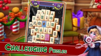 Christmas Mahjong Solitaire: Holiday Fun screenshot 4
