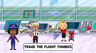 Sân bay của tôi: Trò chơi thị trấn cho trẻ em screenshot 6