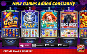 World Class Casino Slots/Poker screenshot 0