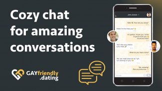 Gay guys chat & dating app - GayFriendly.dating screenshot 8