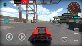 Huracan Car Simulator screenshot 2