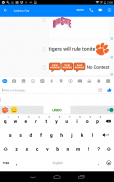 College Stickers & Emojis 2017 screenshot 3