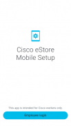 Cisco eStore Mobile Setup screenshot 0