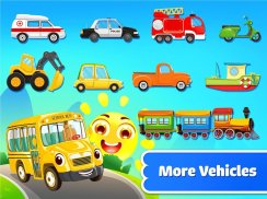 سيارة الأطفال: مُحاكي وصانع السيارات ـ ألعاب أولاد screenshot 8